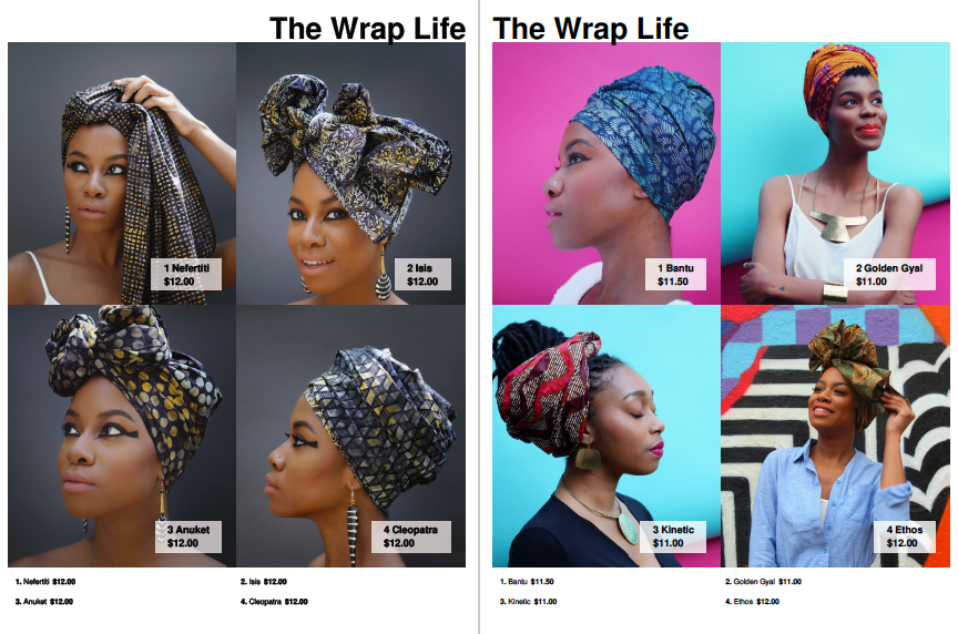 Fashion catalog
