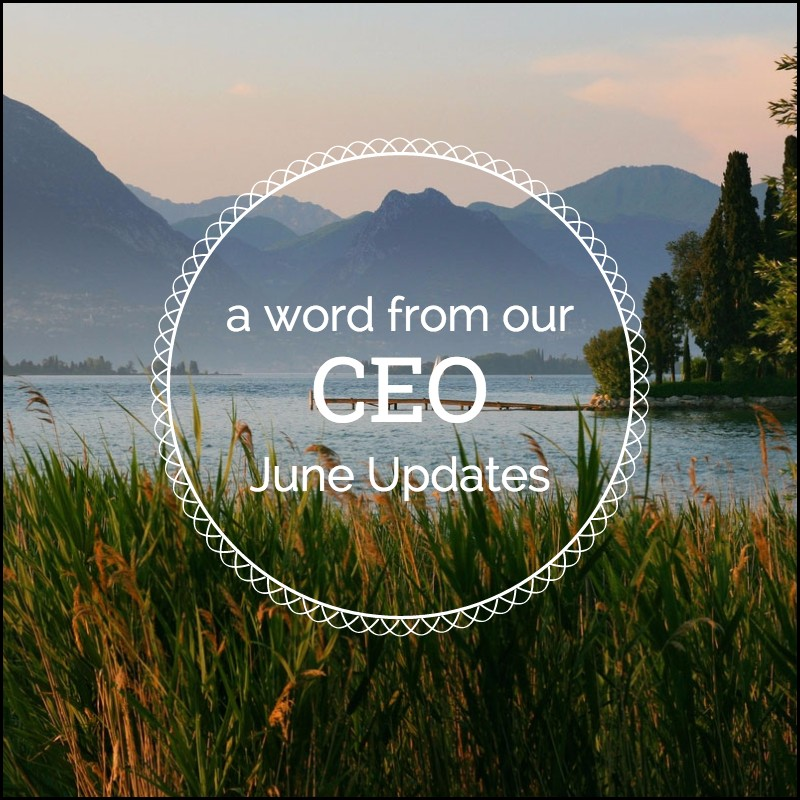 A note from the CEO
