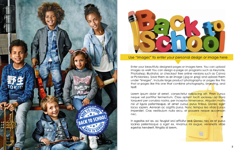 Back to School Catalog