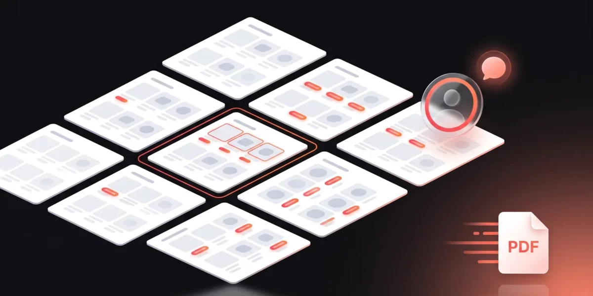 Foldsquare April 2026: faster PDF generation, bulk layouts & conditional formatting