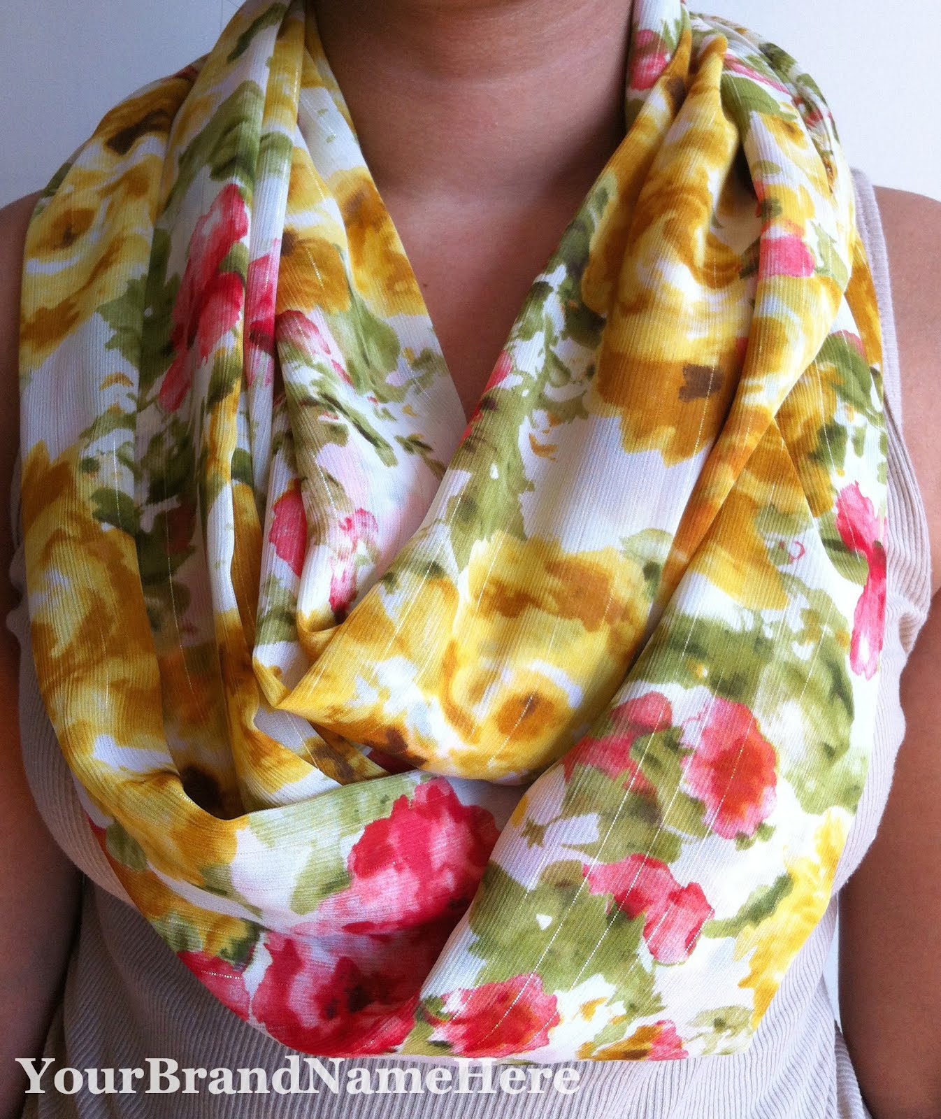 A product photo with a small brand watermark placed in the bottom corner
