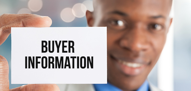 Buyer Information buyer information