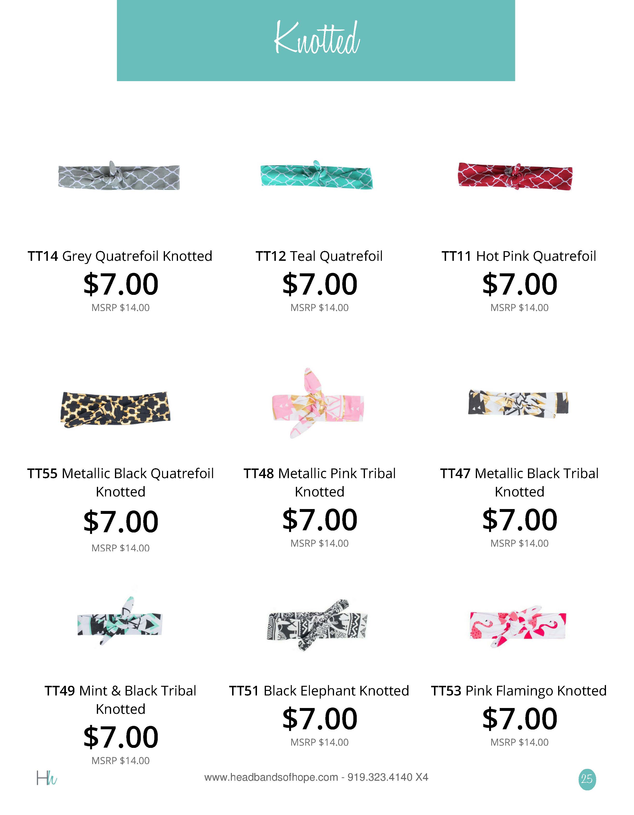 fashion catalog products page