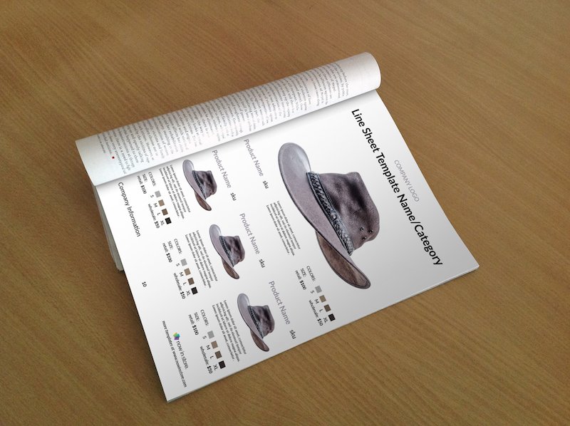 Hat Line Sheet Template hat line sheet template