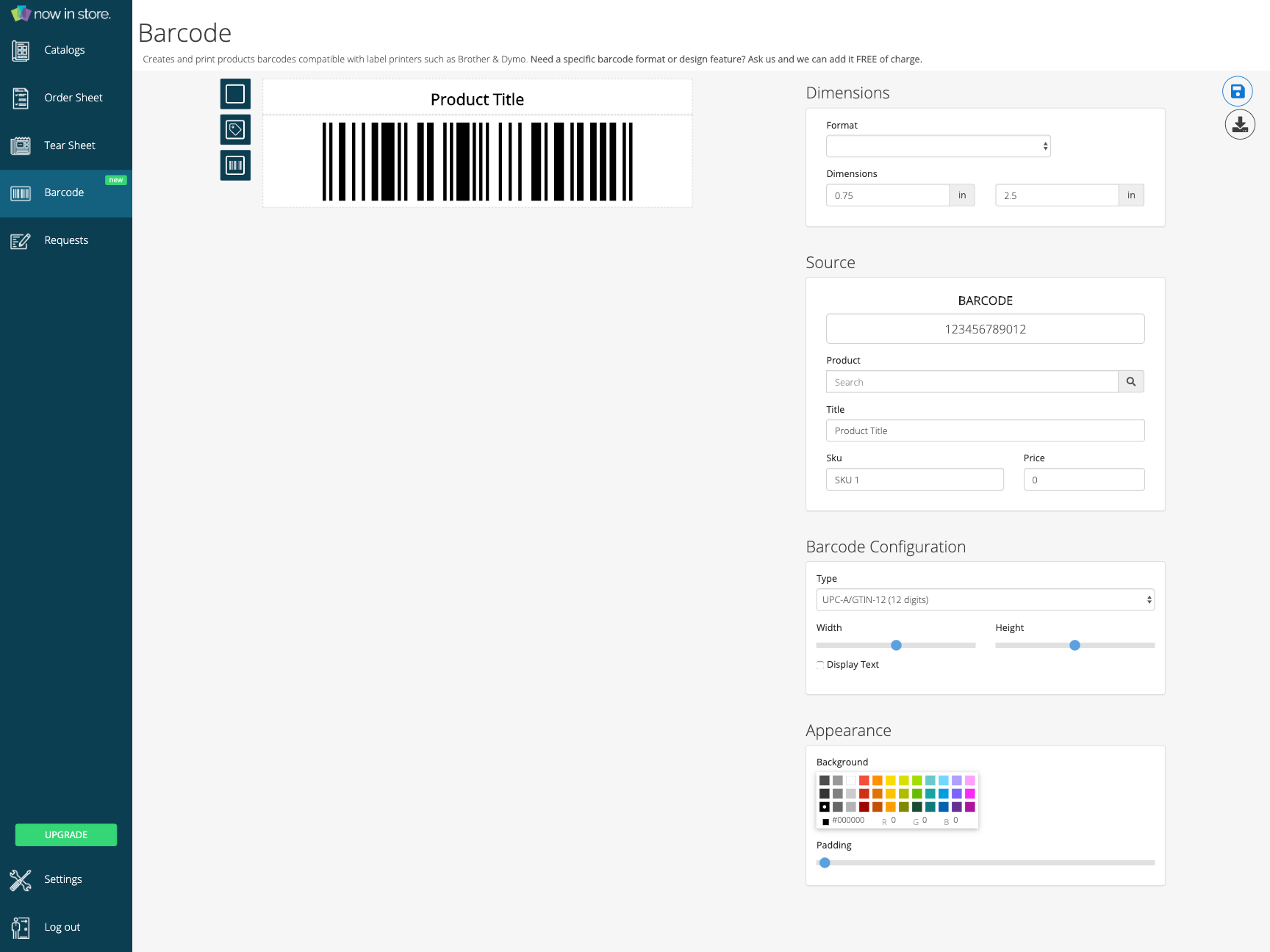 barcode maker